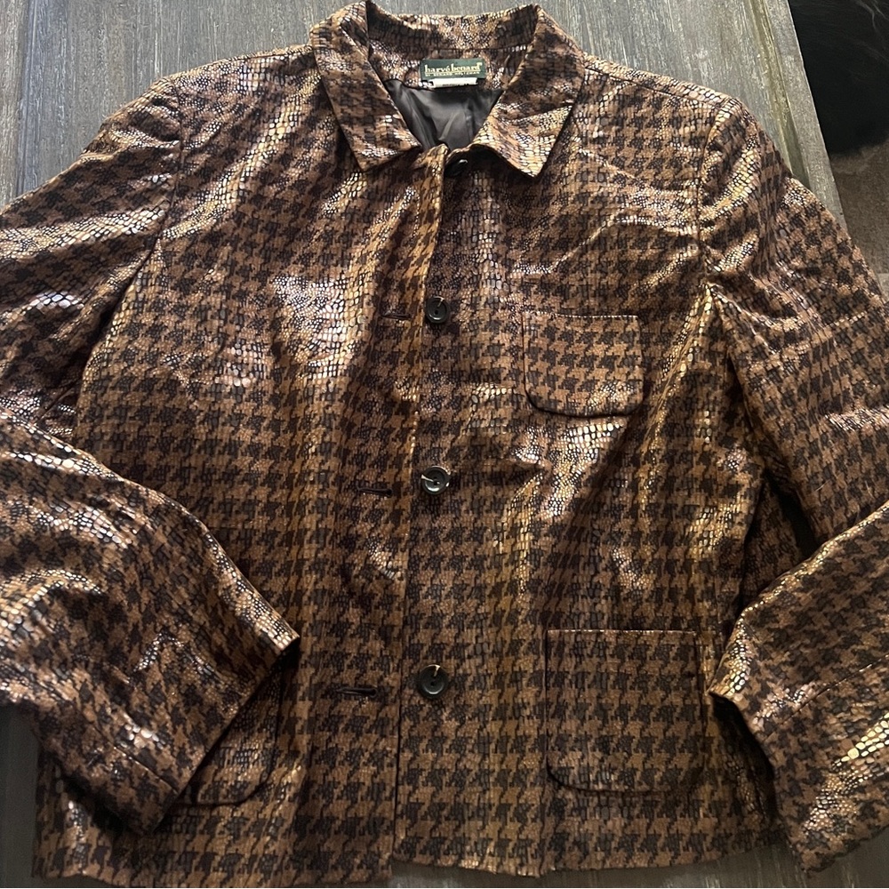 HARVE BERNARD tall size 18 crop jacket